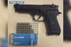 Montano Lucino: in auto pistola e cartucce, 26enne turco denunciato per porto abusivo di armi