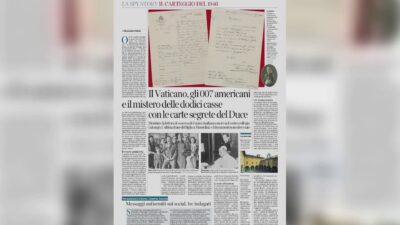 Una spy story comasca, il mistero delle 12 casse con le carte segrete di Mussolini