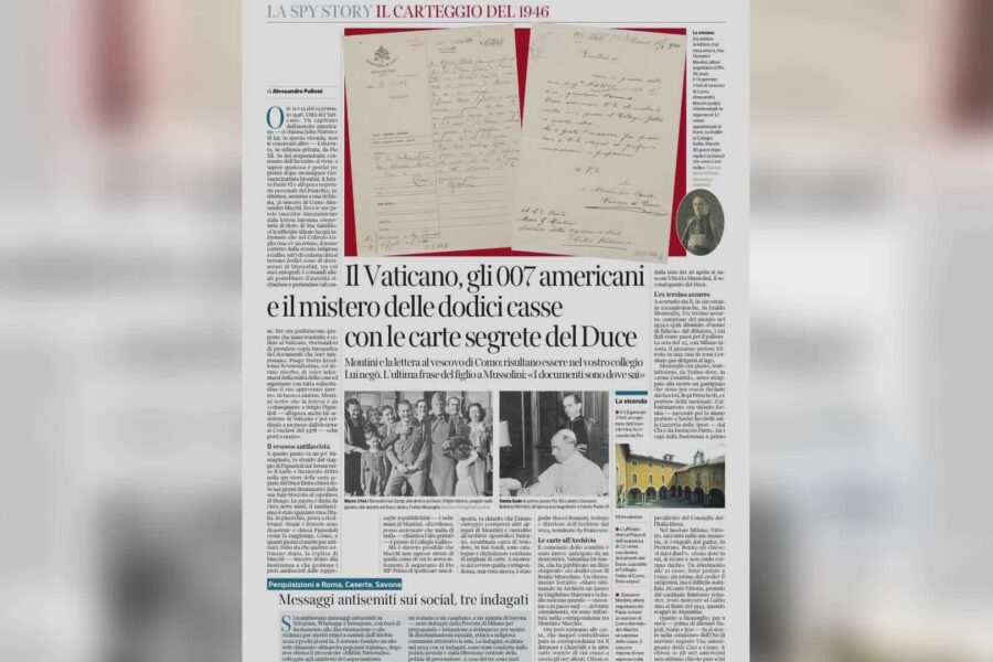 13103 Una spy story comasca il mistero delle 12 casse con le carte segrete di Mussolini 1783962963