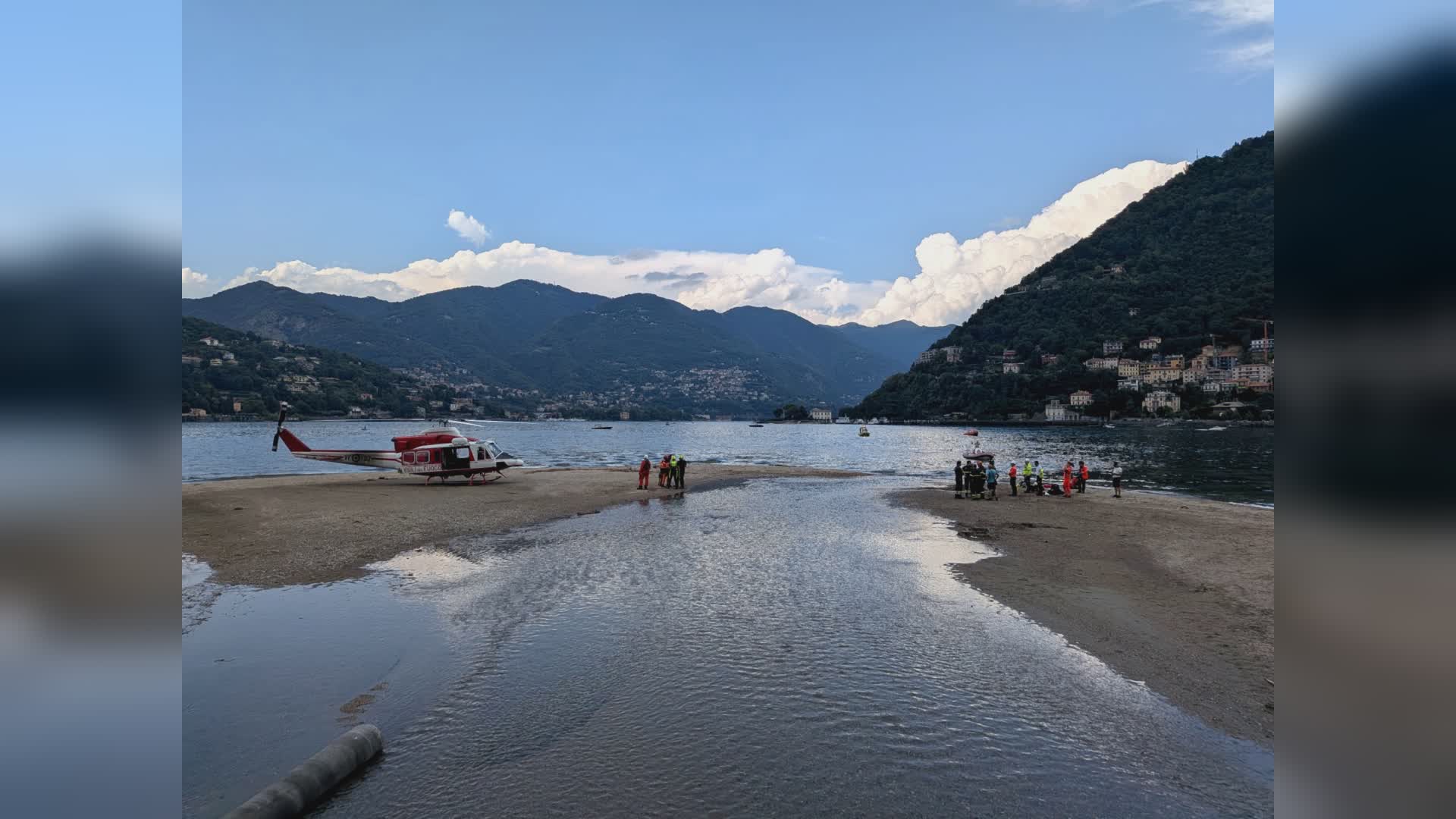 Bambina di 10 anni scomparsa nel lago a Como, avviate le ricerche