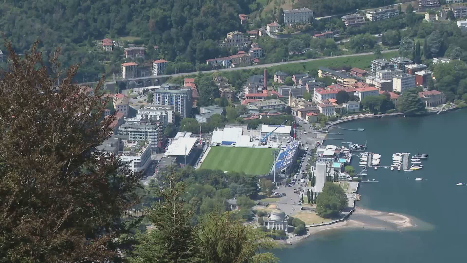Sinigaglia: il cantiere sfida il tempo per la Como Cup. Venerdì test a porte chiuse con il Paris FC
