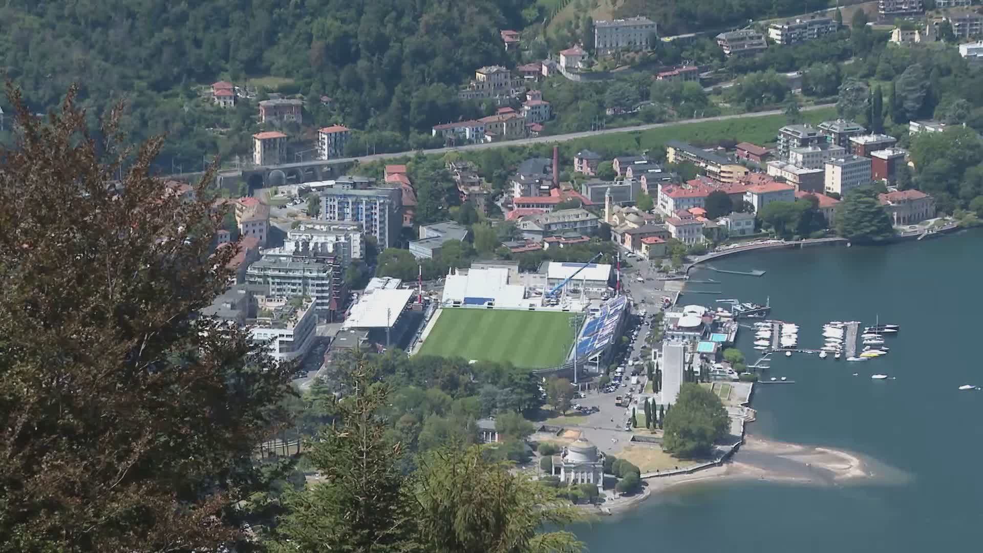 Como Cup, stop a sosta e transito intorno al Sinigaglia da lunedì