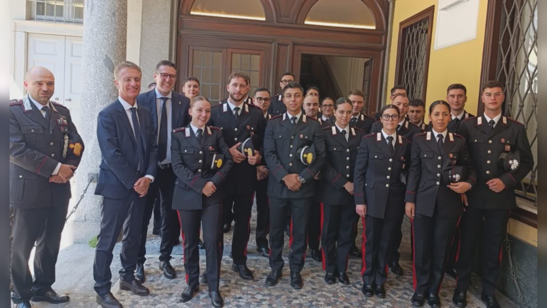 20 nuovi carabinieri impegnati nel Comasco. Molteni: “Più sicurezza per le nostre città”