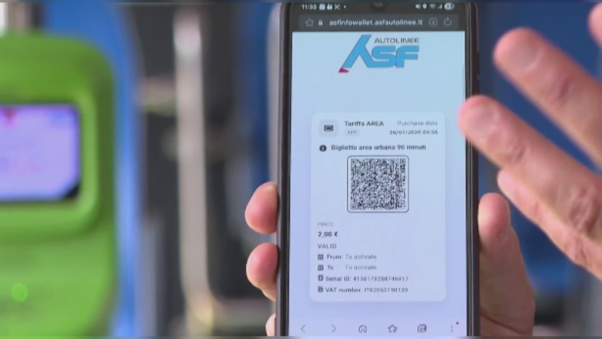 I nuovi biglietti con qr code di Asf Autolinee. Bertazzoli: “L’obiettivo è semplificare il viaggio”
