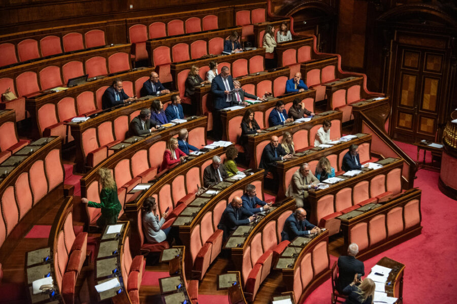 Il testo all'esame dell'Aula è lo stesso approvato alla Camera