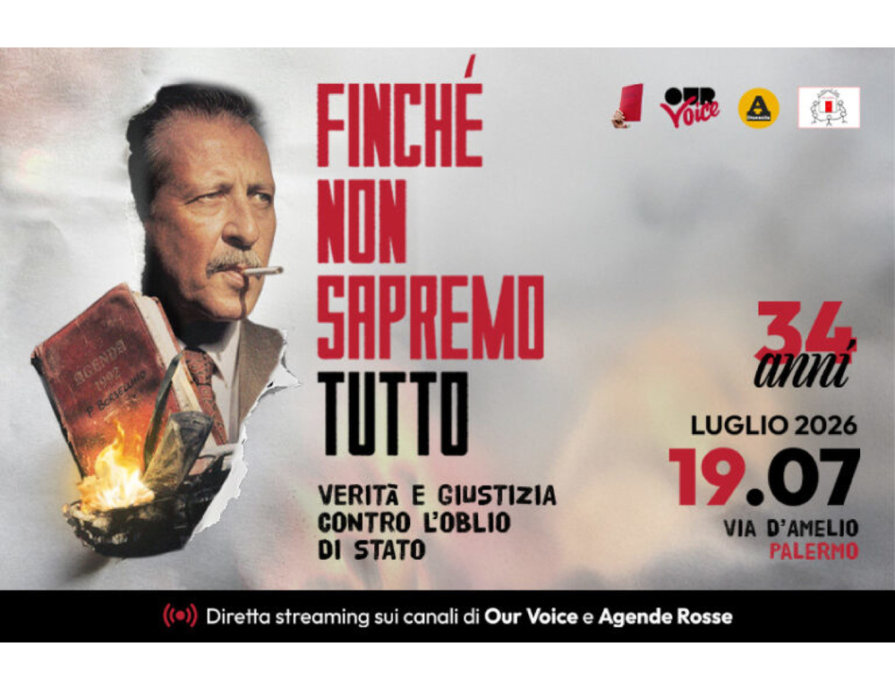 Anniversario della morte di Borsellino, le iniziative a Palermo il 19 luglio