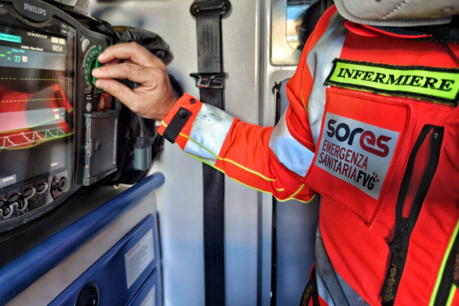 Ferito anche il conducente dell'altra vettura