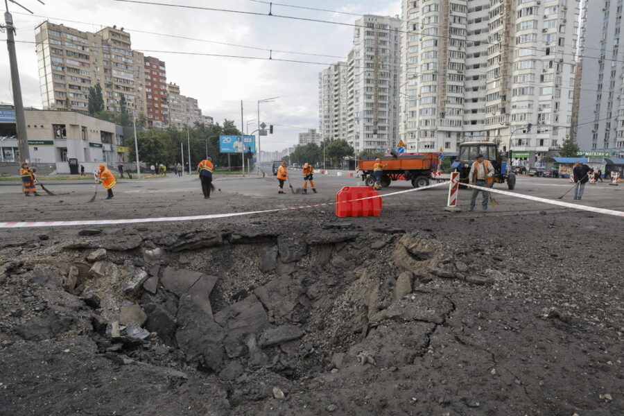 Lanciati missili balistici sulla capitale ucraina