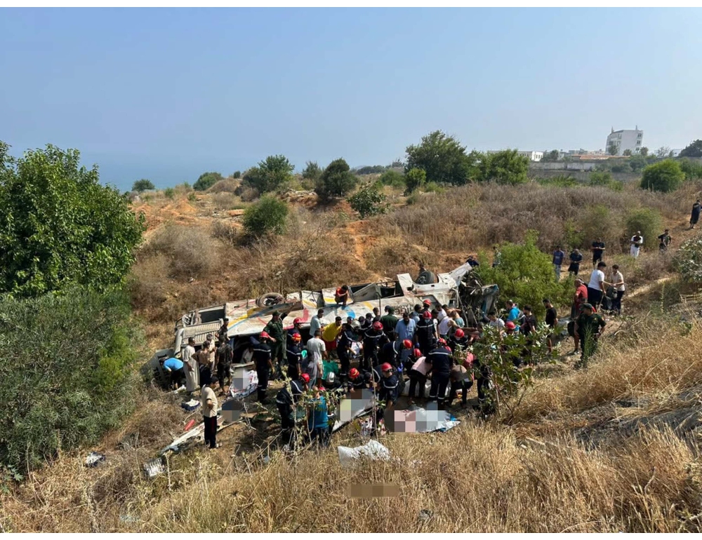 Autobus finisce in una scarpata in Algeria, almeno 25 morti e 44 feriti