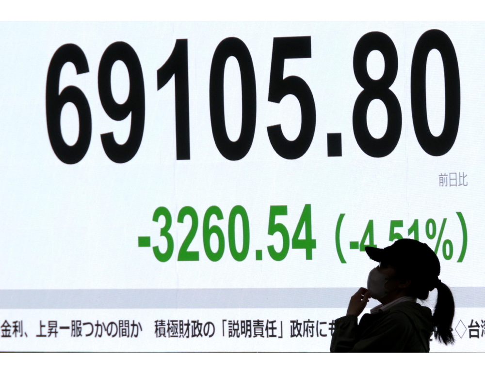 Borsa di Tokyo, indice Nikkei accentua le perdite (-4%)