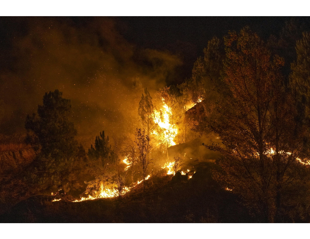Bosco in fiamme in Spagna, almeno 12 morti