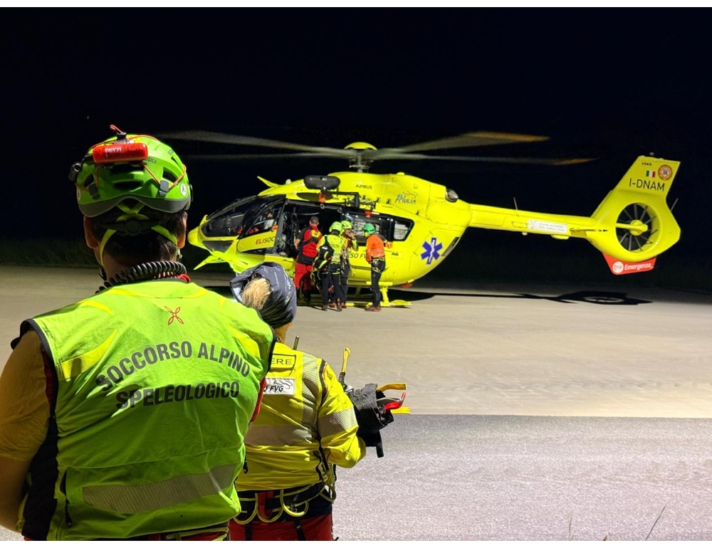 Cade sul Monte Lagna in Friuli, morto un escursionista di 64 anni
