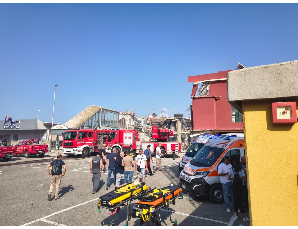 Crolla edificio a Messina, ci sarebbero dispersi