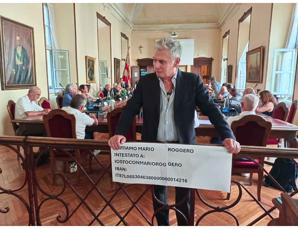 Cuneo, in consiglio comunale un cartello per Mario Roggero