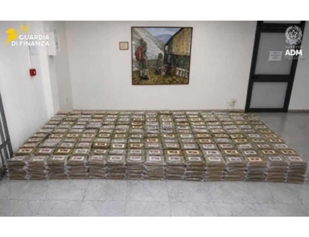 Gdf e Adm sequestrano oltre 770 kg di cocaina nel porto di Vado Ligure