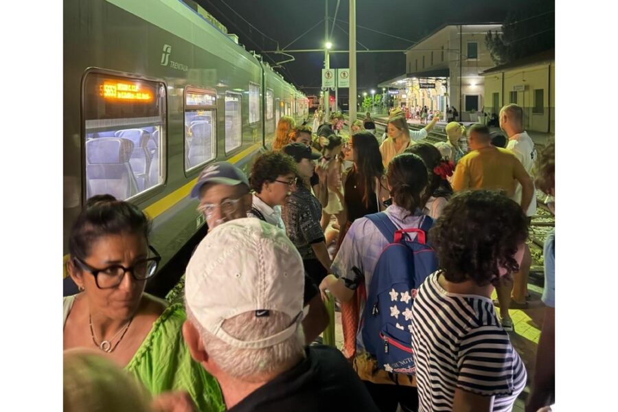 Interrotta la linea secondaria Tirrenica nella zona di Tropea