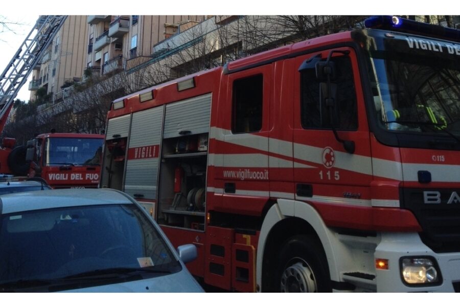 L'incendio a mezzanotte