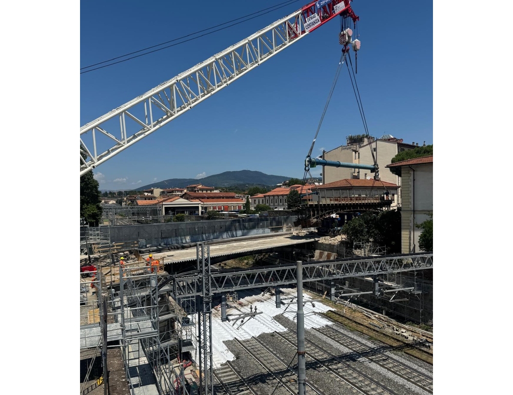 Lavori ponte a Firenze, Rfi ‘l’intervento procede secondo i tempi’