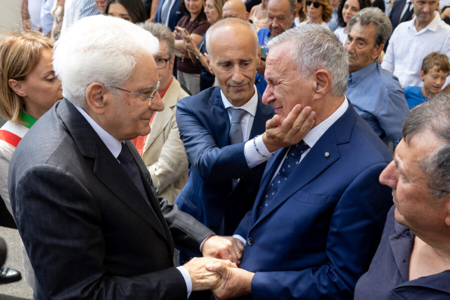 Il presidente ricorda l'incidente ferroviario del 12 luglio 2016