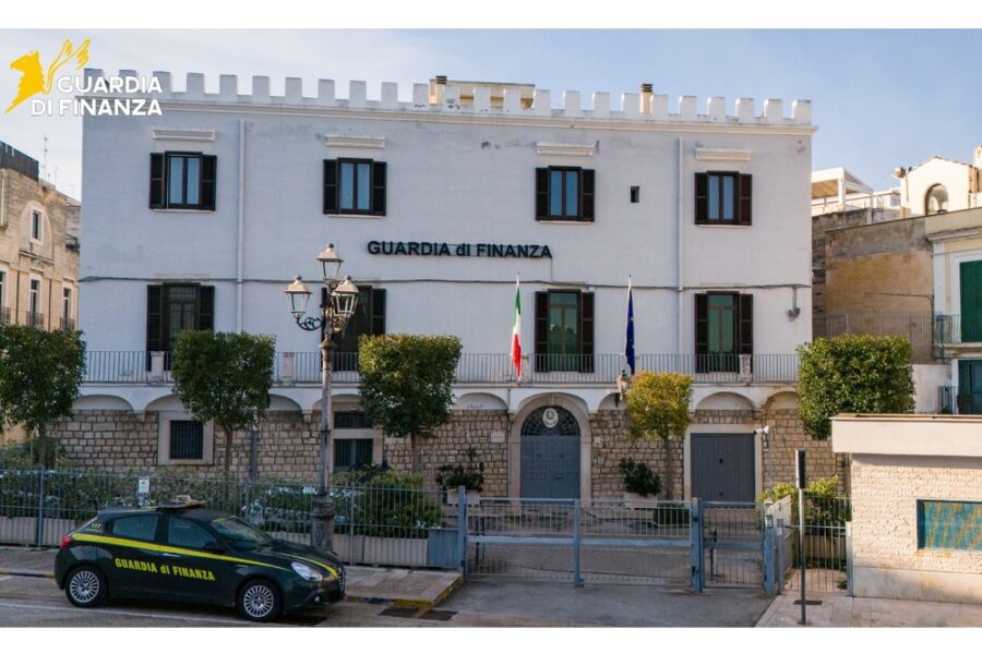 L'indagine della Guardia di finanza della Bat coinvolge 80 società in tutta Italia