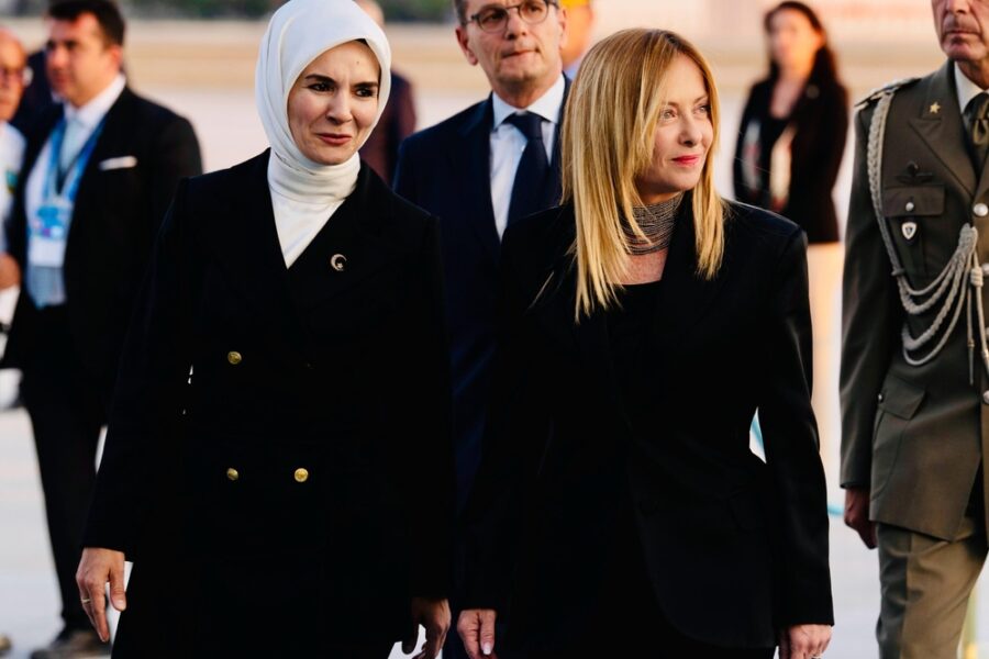 La premier dopo la cena dei leader Nato