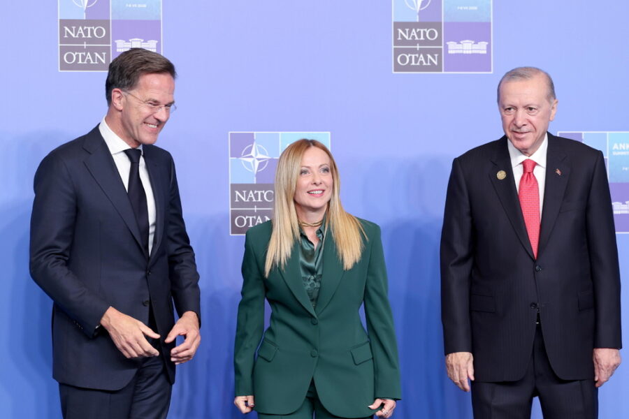 Lo ha detto la presidente del Consiglio al termine del vertice Nato ad Ankara