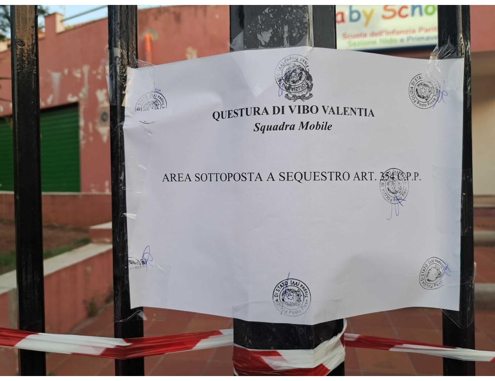 Morte bimbo, sequestrato a Tropea l’asilo che frequentava