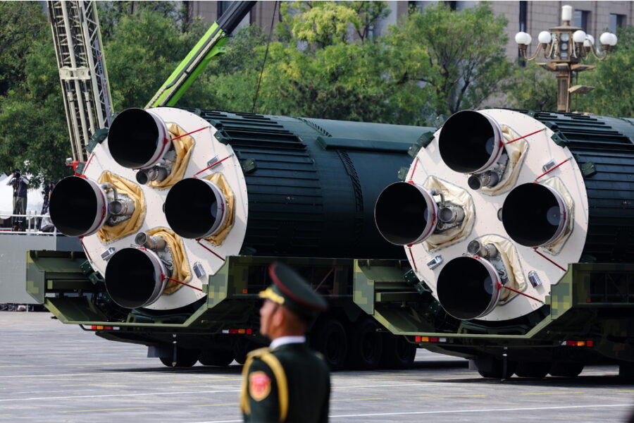 Il razzo partito da un sottomarino nucleare strategico