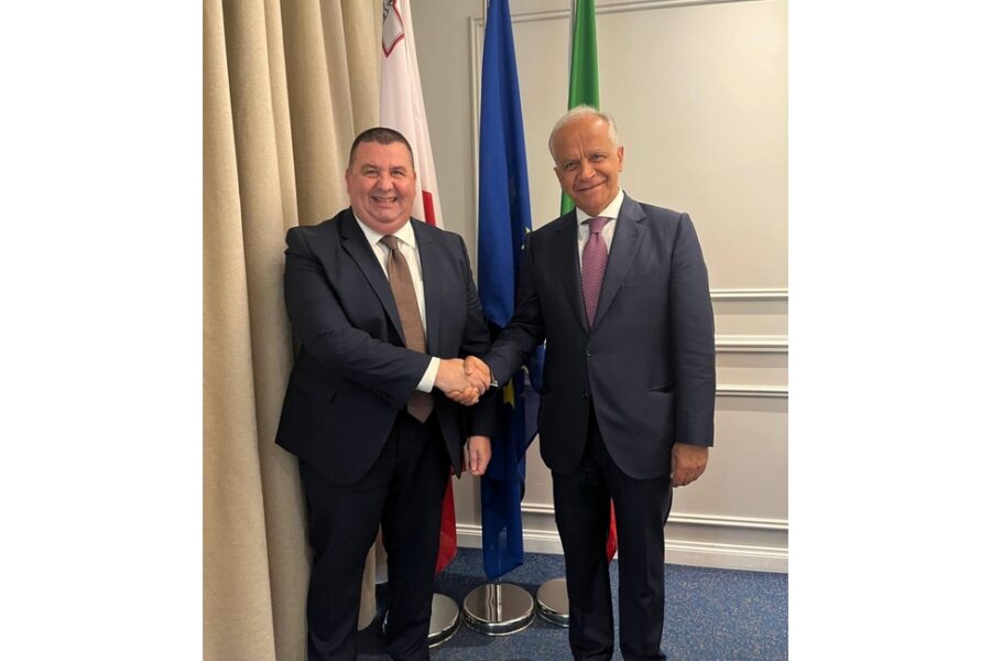 Incontro alla Valletta con l'omologo maltese
