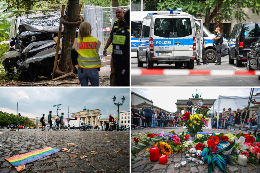 Più di mille agenti di polizia stanno lavorando al caso