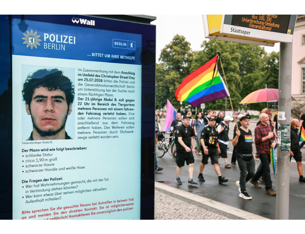 Polizia tedesca, ‘il sospetto attentatore del Pride è stato ucciso’
