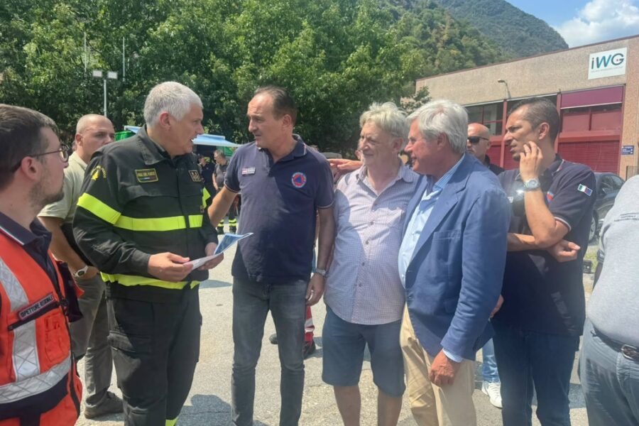 "Era importante sincerarmi delle condizioni delle persone evacuate"
