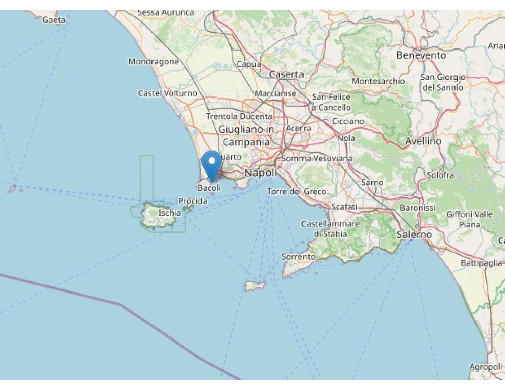 Terremoto a Napoli, la scossa ai Campi Flegrei di magnitudo 4.7