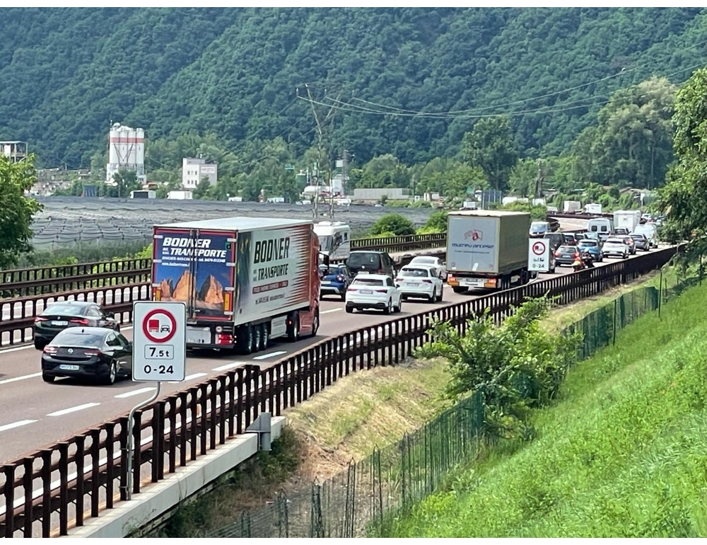 Traffico estivo, Autobrennero segnala 18 giornate da bollino nero