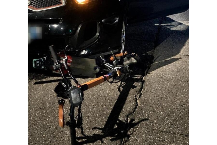 L'incidente di notte nel Pavese