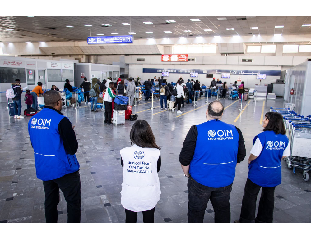 Tunisia, in 6 mesi l’Oim ha organizzato oltre 3000 rimpatri volontari di migranti