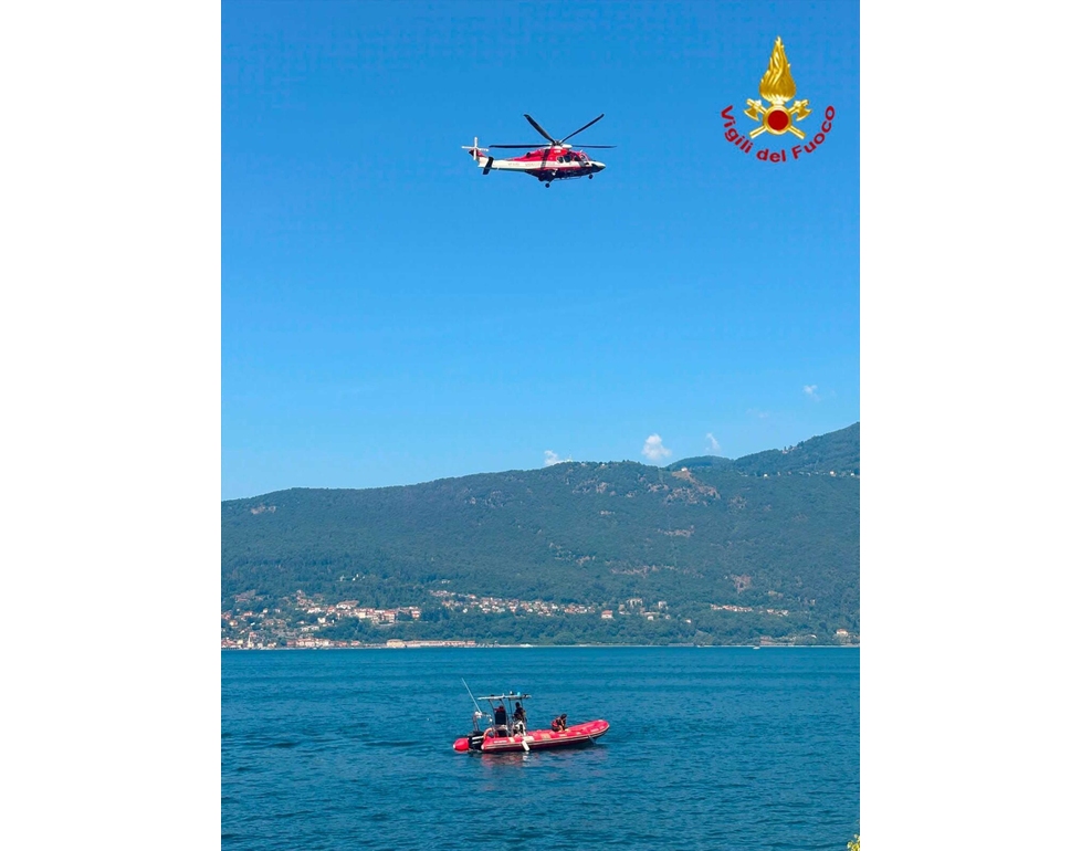 Un sub amatoriale trova un cadavere nel lago Maggiore