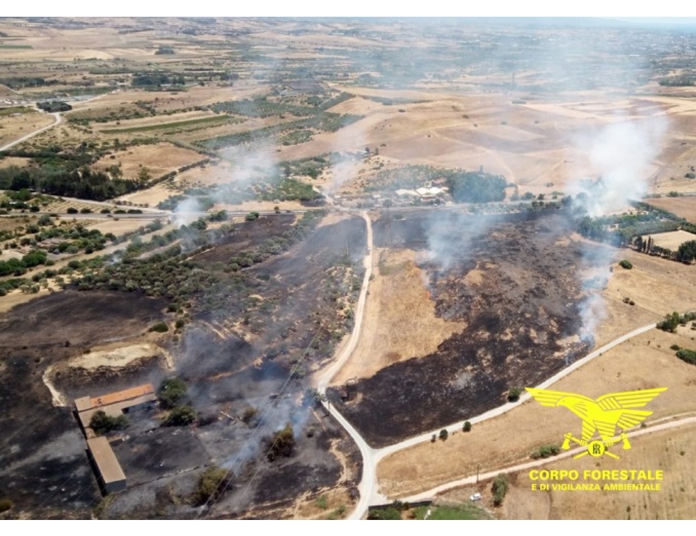 Vasto incendio nell’area di Cagliari, in volo un Canadair e 4 elicotteri