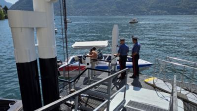 Tuffi vietati dal ponte e imbarcazioni che non rispettano le regole: mille euro di multe a Nesso