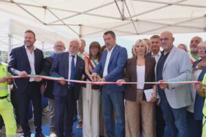 Tirano, taglio del nastro per la Variante. Salvini: “Opera attesa da 40 anni”