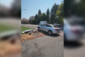 Intima l’Alt e viene investito dal conducente che poi fugge: comandante della polizia locale di Rovellasca al Niguarda