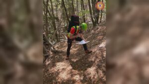 Ciclista cade lungo un sentiero all’Alpe del Viceré, intervento di soccorso nel pomeriggio