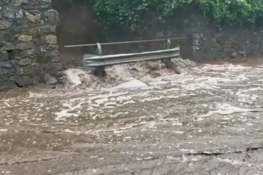 14945 Temporali e grandine allagamenti in Altolago. Regina chiusa a Domaso 1787241717
