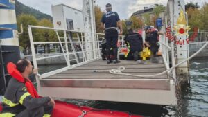 Rischia di annegare nel lago a Sant’Agostino, 21enne salvato da un carabiniere