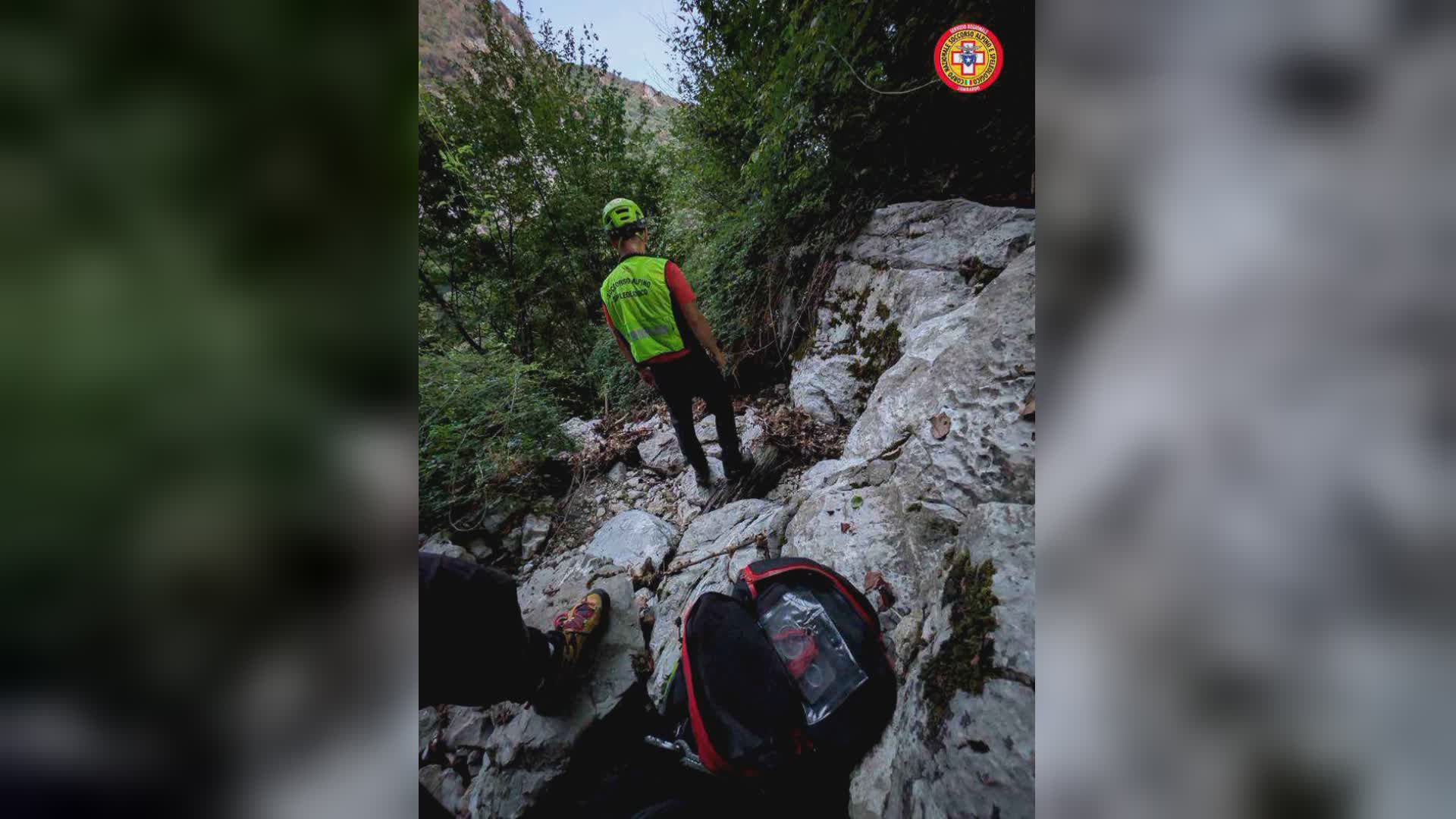 Escursionista si perde nella zona del Buco del piombo, recuperato dal soccorso alpino