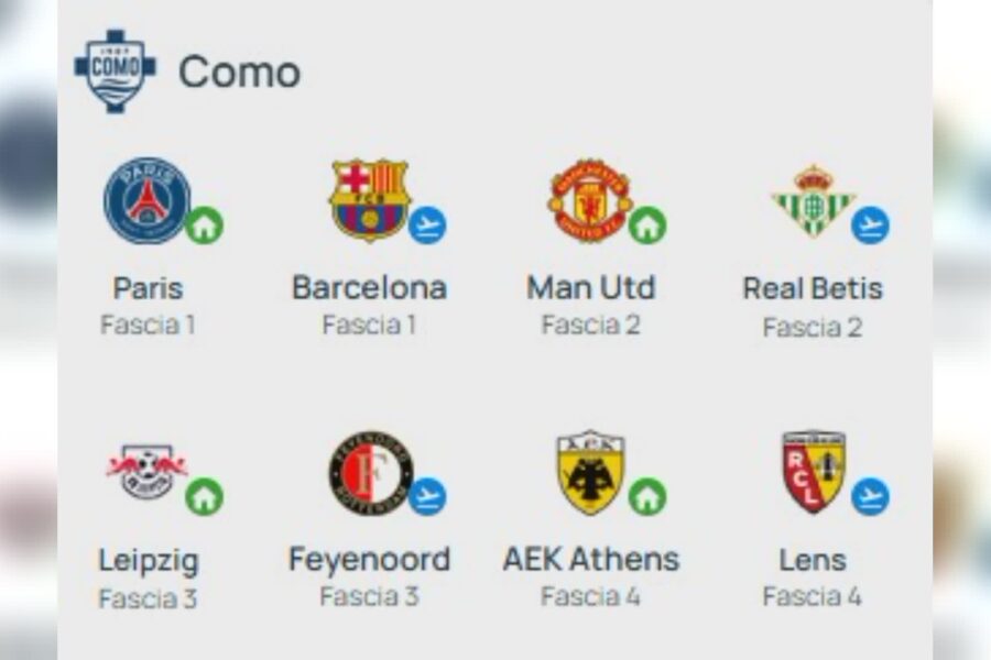 15260 Barcellona e Paris Saint Germain sulla strada del Como nella stagione dellesordio in Champions 1787851591