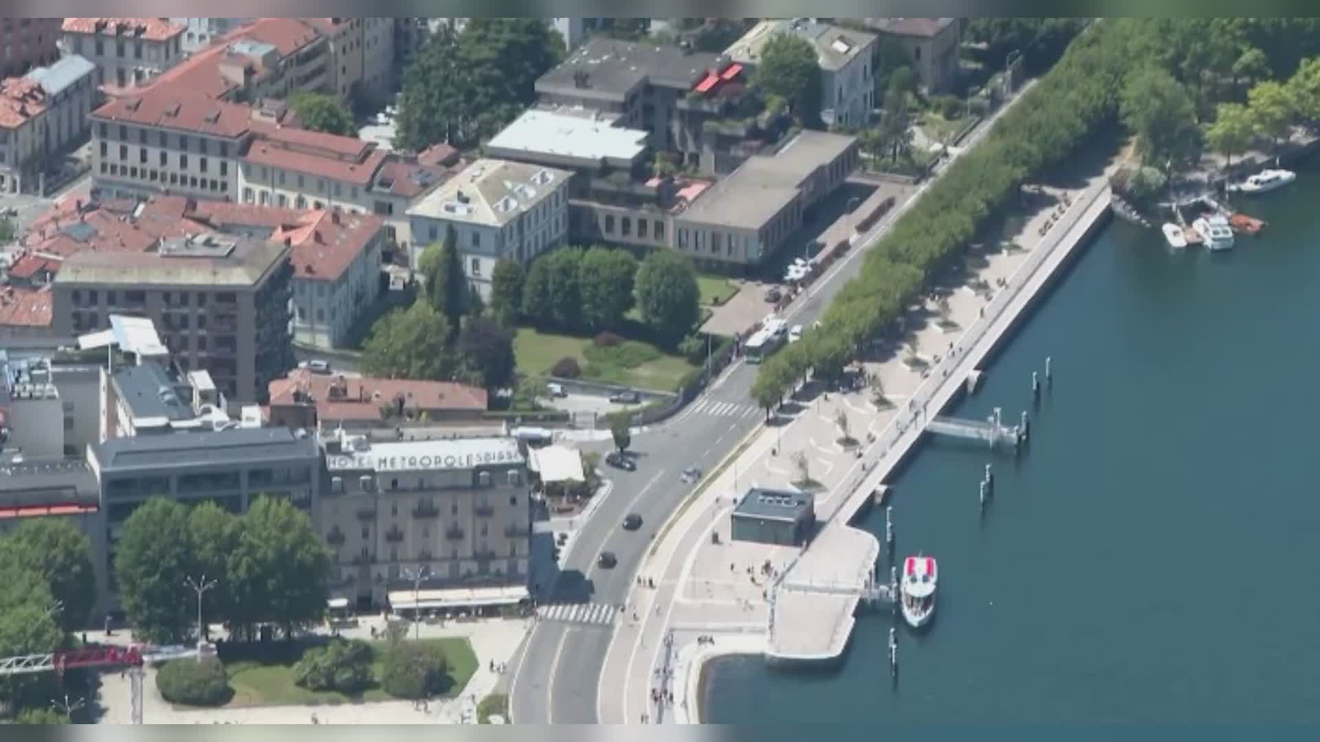Como, lungolago chiuso dal 3 al 12 settembre. Previsti percorsi alternativi