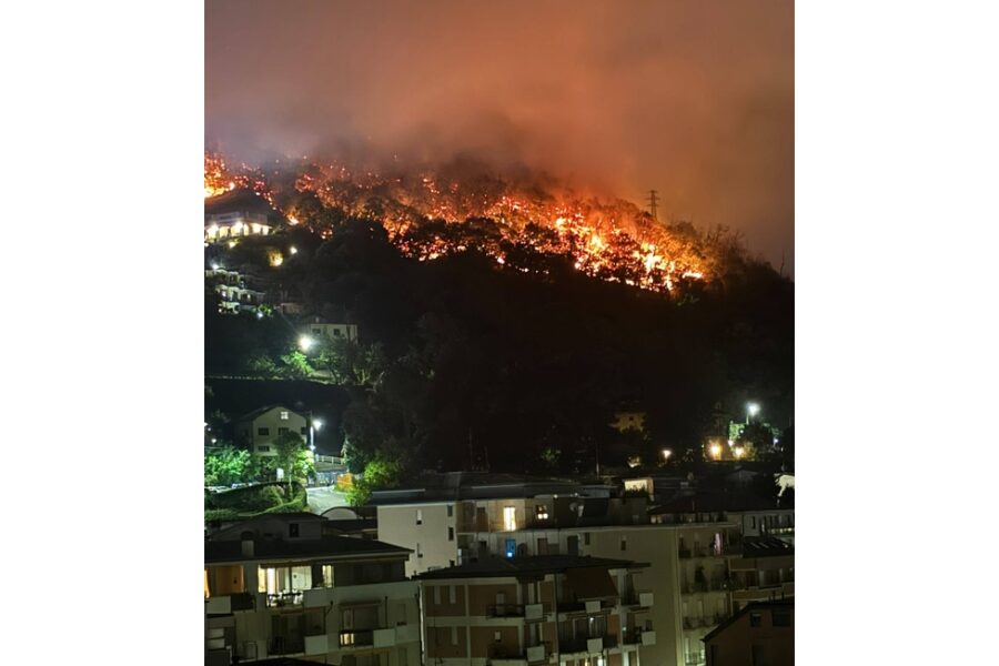 Gli abitanti allontanati affidati alla Croce rossa