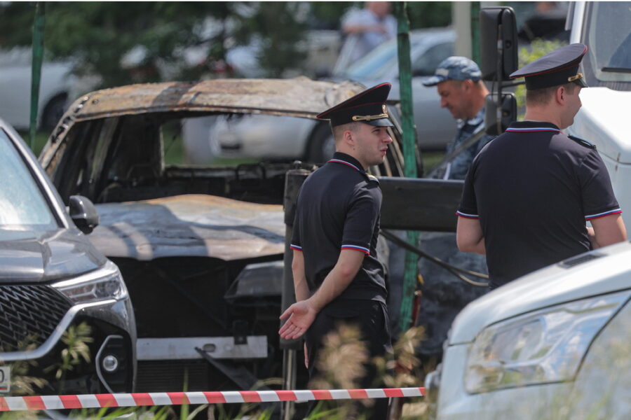 Una donna ha cercato di introdurre una bomba