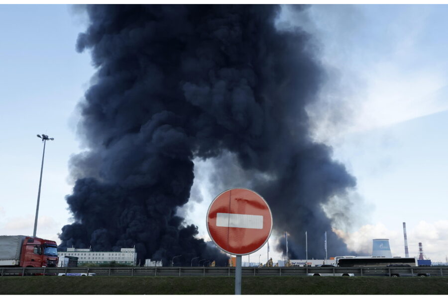 Allarme antiaereo a Kiev